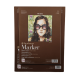 Strathmore A3 Pad Marker ( 27.9X35.6 CM x 15 sheets) 300 g/m2 silky smooth surface white paper color 400 Series Heavyweight (14*11 IN)